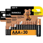 Duracell Alkalin AAA / İnce Kalem Pil 30'lu