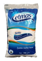 Elmas Tuz İyotlu Toz Sofra Tuzu Paket 750 gr