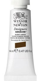 Winsor & Newton Designers S.1 Tüp Kahverengi 14 ml Guaj Boya Seti