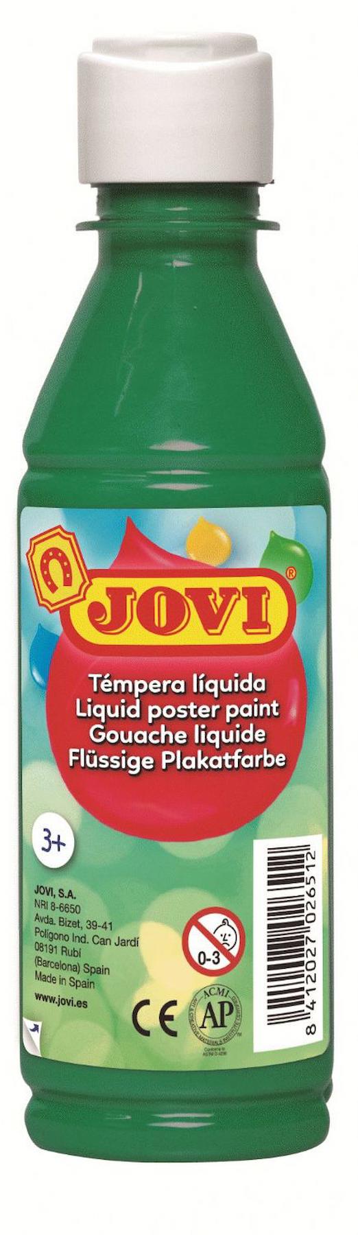 Jovi 520 Koyu Yeşil 250 ml Guaj Boya Seti