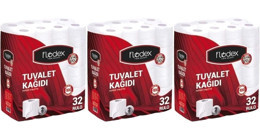 Flodex 2 Katlı 96'lı Rulo Tuvalet Kağıdı