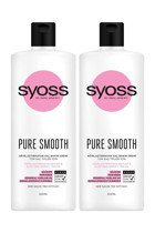 Syoss Pure Smooth Nemlendirici Saç Kremi 2 x 500 ml