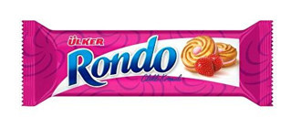 Ülker Rondo Çilekli Bisküvi 24x61 gr