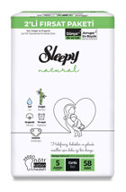 Sleepy Natural 5 Numara Cırtlı Bebek Bezi 58 Adet