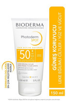 Bioderma Photoderm Spot 50+ Faktör Tüm Ciltler İçin Leke Karşıtı Nemlendirici Yaşlanma Karşıtı Yağlı Suya Dayanıklı Yüz Güneş Kremi 150 ml