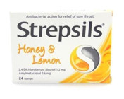 Strepsils Ballı Limonlu Yetişkin 24 Adet Pastil