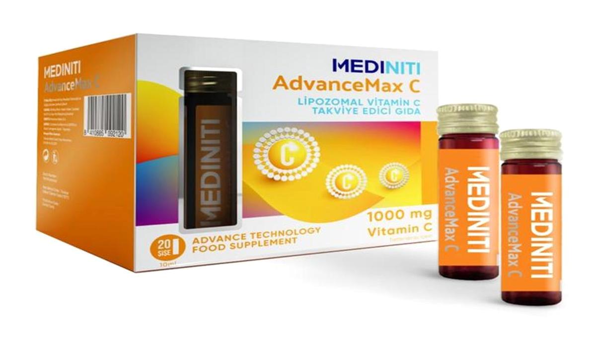 Advancemax Lipozomal C Vitamini Portakal Sıvı Yetişkin Vitamin 20x10 ml