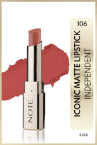 Note Iconic Matte 106 Independent Mat Krem Lipstick Ruj