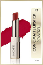 Note Iconic Matte 112 Powerful Mat Krem Lipstick Ruj