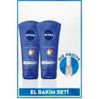 Nivea Badem Yağlı Kuru Ciltler Organik Vegan Parfümlü El Kremi 2×75 ml