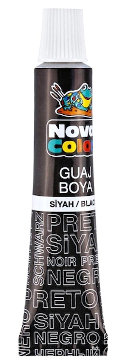 Nova Color NC-120 Tüp Siyah Guaj Boya Set