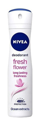 Nivea Fresh Flower Ter Önleyici Antiperspirant Sprey Kadın Deodorant 12x150 ml