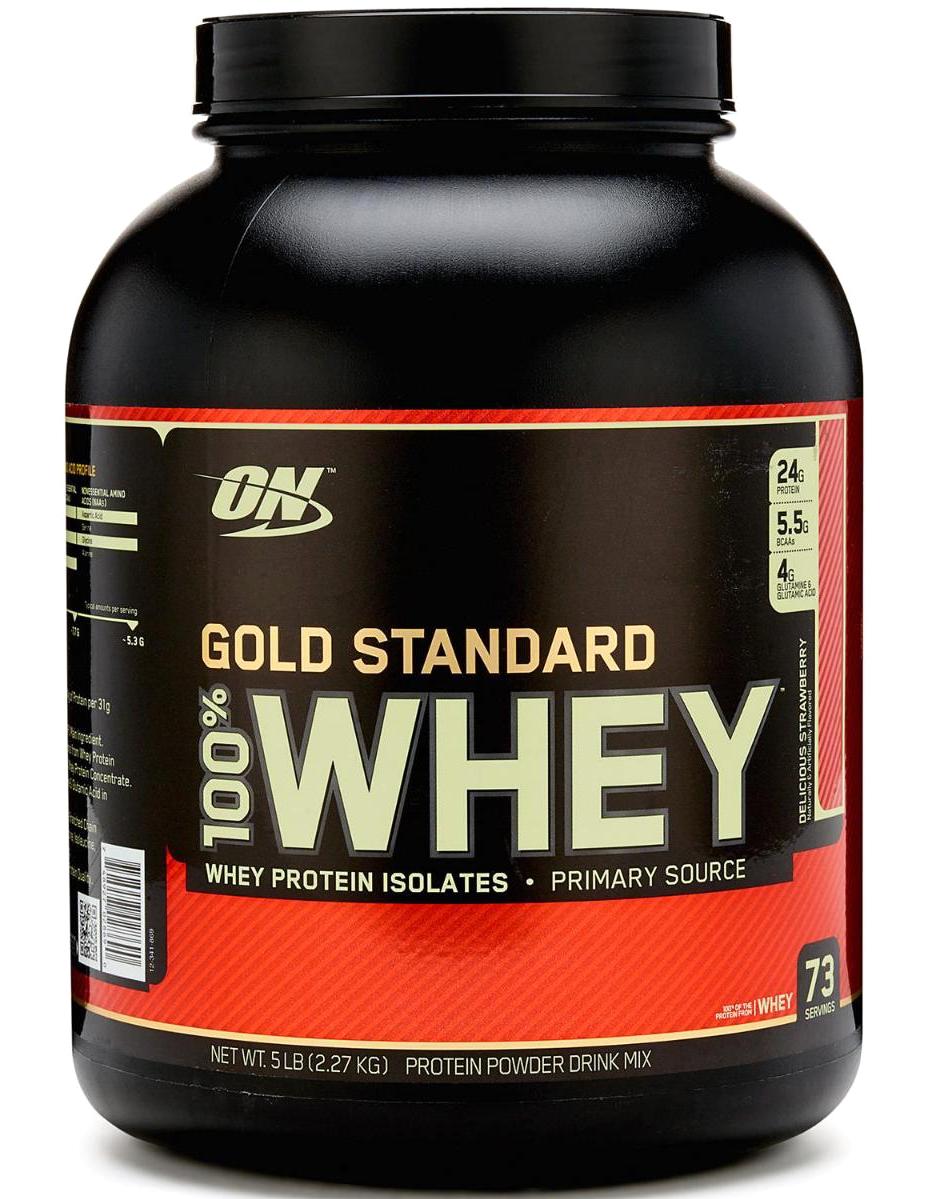 Optimum Nutrition Gold Standard Çilekli Whey Protein Tozu 2.27 kg