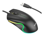 Polhammobile 7200DPI RGB Ergonomik Yatay Kablolu Siyah Optik Gaming Mouse