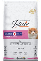 Felicia Hypoallergenic Tavuklu Az Tahıllı Yavru Kedi Maması 2 kg