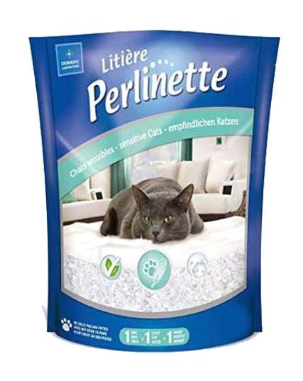 Perlinette Sensitive Kalın Taneli Silika Kedi Kumu 6 kg