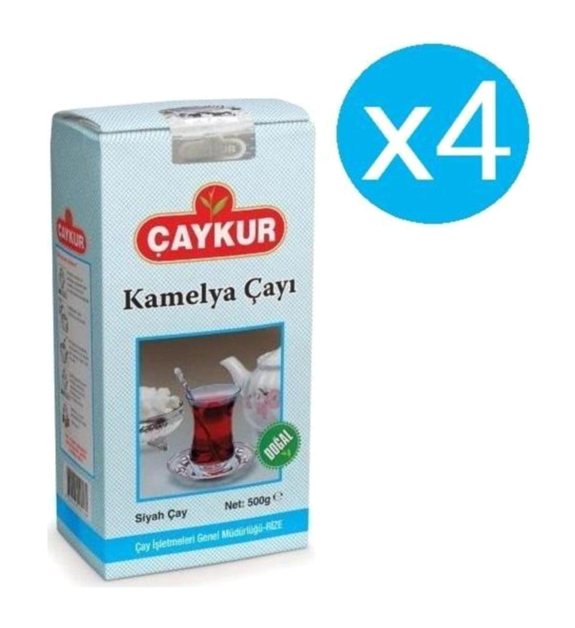 Çaykur Kamelya Siyah Çay 4x500 gr