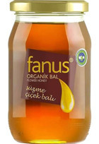 Fanus Organik Süzme Çiçek Balı 460 gr