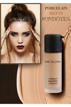 Mcellyn Porcelain 01 Likit Şişe Fondöten 40 ml