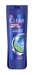 Clear Cool Sport Onarıcı Düz Saçlar İçin Kremsiz Şampuan Erkek Şampuanı 24x350 ml