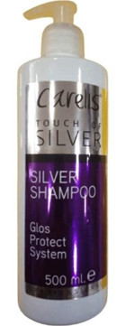 Carelis Touch Silver Onarıcı Düz Saçlar İçin Kremsiz Şampuan Unisex Şampuanı 2x500 ml