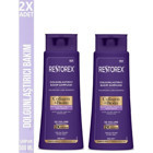 Restorex Collagen&Biotin Düz Saçlar İçin Parabensiz Kremsiz Şampuan Unisex Şampuanı 2x500 ml