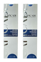 Capicade Collagen Caffein Onarıcı Düz Saçlar İçin Keratin Kafein Özlü Kremsiz Şampuan Unisex Şampuanı 2x220 ml