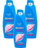 Blendax Parlaklık Düz Saçlar İçin Kiraz Çiçeği Kremsiz Şampuan Unisex Şampuanı 3x500 ml