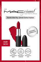 M.A.C Ruby Woo Kırmızı Kalıcı Mat Hayır Stick Ruj