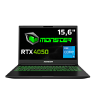 Monster Abra A5 V20.2.2 Harici GeForce RTX 4050 Intel Core i5 13500H 32 GB DDR5 1 TB SSD 15.6 inç FHD Freedos Gaming Laptop