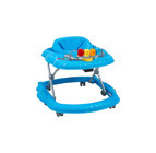 Baby2Go 23841 Step 6 Tekerlekli 3 Kademeli Oyuncaklı Müzikli Örümcek Yürüteç Mavi