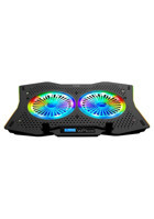 Inca Inc-607 1200 Rpm Mini 2 Fanlı Rgb Plastik 18 İnç Gaming Laptop Soğutucu