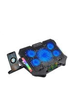 Breeze S500 Mini Sessiz 5 Fanlı Rgb Metal 17.3 İnç Gaming Laptop Soğutucu