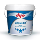 Dyo Beşyıldız Silikonlu Dış Cephe Boyası 15 lt Lavanta