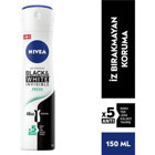 Nivea Black&White Invisible Fresh Pudralı Antiperspirant Sprey Kadın Deodorant 150 ml