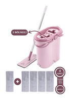 Flora F404 4 Adet Mop Seti Pembe