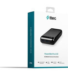 Ttec 2bb186s 20000 mAh Hızlı Şarj Dijital Göstergeli Micro USB & Type C Çoklu Bağlantı Kablosuz Powerbank Siyah