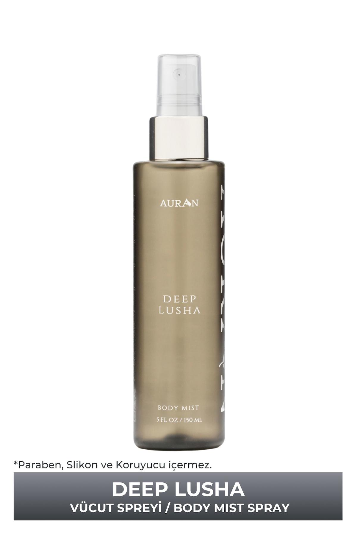 Auran Deep Lusha Hyalüronik Asit İçeren Nemlendirici Kadın Vücut Spreyi 150 ml