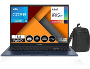 Asus Vivobook X1504VA-NJ08242 Dahili Intel Iris Xe Graphics Eligible Intel Core i5 1335U 24 GB Ram 512 GB SSD 15.6 inç Full HD Windows 11 Pro Laptop + WeblegelsinÇanta