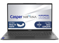 Casper Nirvana X700.1235-BV00R-G-F Dahili Intel Iris Xe Graphics Eligible Intel Core i5 1235U 16 GB Ram 500 GB SSD 15.6 inç Full HD Windows 11 Pro Laptop