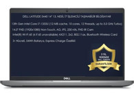 Dell Latitude 5440 Dahili Intel Iris Xe Graphics Eligible Intel Core i7 1355U 8 GB Ram 1 TB SSD 14 inç Full HD Windows 11 Pro Laptop