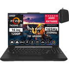 Asus TUF Gaming A16FA617NSR-N305618 Dahili AMD Radeon RX 7600S AMD Ryzen 7 7435HS 16 GB DDR5 Ram 1 TB SSD 16 inç Full HD Windows 11 Home Laptop + WeblegelsinÇanta