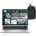 HP Elitebook 640 G10 8A570EAF13 Dahili Intel Iris Xe Graphics Eligible Intel Core i5 1335U 64 GB Ram 256 GB SSD 14 inç Full HD FreeDos Laptop + Çanta