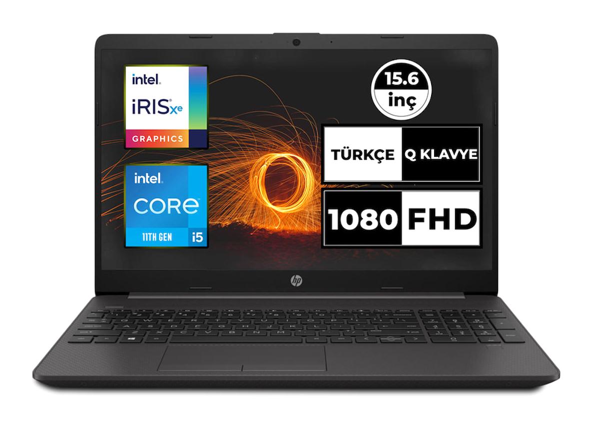 HP 250 G8 853U8ES9 Dahili Intel Iris Xe Graphics Intel Core i5 1135G7 16 GB Ram 1 TB SSD 15.6 inç Full HD Windows 11 Pro Laptop