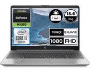 HP 250 G9 6Q8M7ES04 Harici GeForce MX550 Intel Core i5 1235U 16 GB Ram 1 TB SSD 15.6 inç Full HD FreeDos Laptop