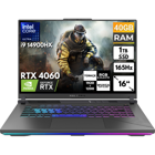 Asus ROG Strix G16 G614JVR-N3095 Harici GeForce RTX 4060 Intel Core i9 14900HX 40 GB Ram 1 TB SSD 16 inç Full HD FreeDos Oyuncu Laptop