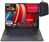 Lenovo Thinkpad E16 Gen 1 TB21JT0017TX36 Dahili AMD Radeon Graphics AMD Ryzen 7 7730U 8 GB Ram 2 TB SSD 16 inç Full HD Windows 11 Pro Laptop + Çanta