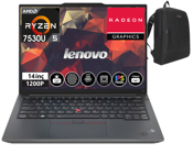 Lenovo Thinkbook 13X Gen 2 ARBTB21AS003HTX19 Dahili AMD Radeon RX Vega 7 AMD Ryzen 5 7530U 24 GB Ram 2 TB SSD 14 inç Full HD Windows 11 Pro Laptop + Çanta