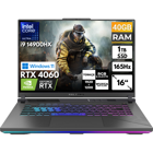 Asus ROG Strix G16 G614JVR-N3095 Harici GeForce RTX 4060 Intel Core i9 14900HX 40 GB Ram 1 TB SSD 16 inç Full HD Windows 11 Pro Oyuncu Laptop