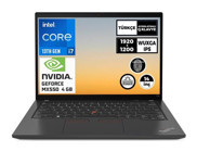 Lenovo Thinkpad T14 Gen 4 21HD00ECTX004 Harici GeForce MX550 Intel Core i7 1370P 32 GB Ram 4 TB SSD 14 inç Full HD FreeDos Laptop